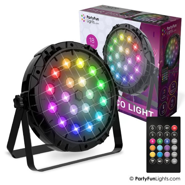 DISCO LED LIGHT Luce da Festa Multicolore cm…x12